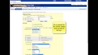 Adding an Article Link to Your Blackboard Course