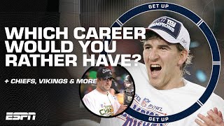 Aaron Rodgers' or Eli Manning's career? 🤔 C.J. Stroud kept his answer simple | G