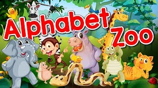 Alphabet Zoo | ABC Song for Kids | Alphabet Song | Jack Hartmann