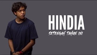 Hindia - Setengah Tahun ini (Lirik Video)