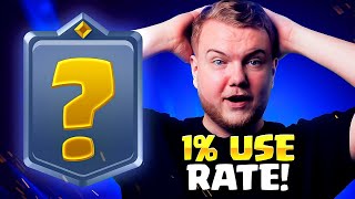 1% OF CLASH ROYALE USES THIS CARD.. 🥶