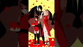 Sasuke Sakura and sarada cute and funny pictures 😍😍 | Sugoi Anime #sasuke #sasuke  #sarada