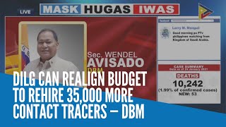 DILG can realign budget to rehire 35,000 more contact tracers — DBM