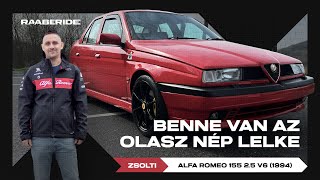 Benne van az olasz nép lelke | Alfa Romeo 155 2.5 V6 (1994)