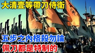 大清壹等帶刀侍衛：五步之內格殺勿論，壹刀斃命，佩刀都是特制的【硬核王探長】#歷史#歷史故事#歷史人物#史話館#歷史萬花鏡#奇聞#歷史風雲天下