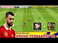 Review 99 Bruno Fernandes Potw Booster | Deep Lying Foward | eFootball 2024 Mobile