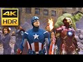 4k Hdr - Chitauri Invasion - The Avengers (2012)