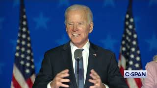 Joe Biden: "We believe we're on track to win this election."