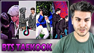 BTS Taekook TikTok Compilation #2 REACTION | KPOP TEPKİ