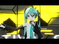 【mmd】yellow 初音ミクが踊ってみた