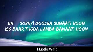 CHOTA DON (Lyrics) - by Srushti tawde .  Hustle 2.0