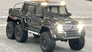TRAXXAS TRX6 G63 MERC AMG 6X6 UPGRADES NEW AXE SYSTEM AND NEW HEXFLY 25kg