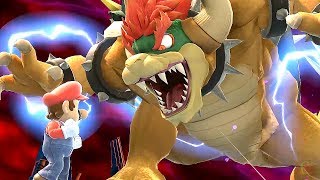Super Smash Bros Ultimate Final Boss | Mario Vs. Giga Bowser