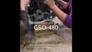 Assembly of the Lycoming GSO-480