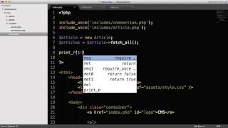 PHP Tutorials Create a CMS Part 3 7