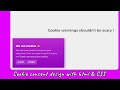 Cookie Consent Design With HTML CSS | Cookie Consent Banner