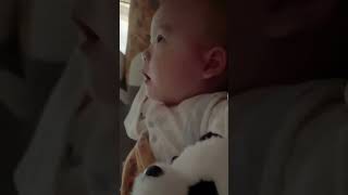 叫爸爸的小奶音萌化了 #萌娃 #人类幼崽有多可爱 #奶声奶气  #baby