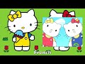 hello kitty s paradise opening multilanguage comparison