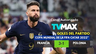 Francia vs. Polonia (3-1) | Goles | Mundial Catar 2022