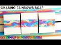 Chasing Rainbows Soap | Rainbow Extravaganza 2022 | MO River Soap