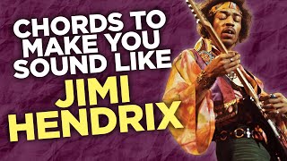 Jimi Hendrix Alternate Chord Voicings