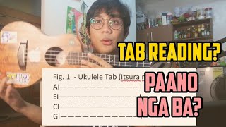 BASIC UKULELE TAB READING: Pano nga ba magbasa ng Tab sa Ukulele