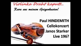 Paul Hindemith Cellokonzert