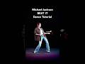 Michael Jackson BEAT IT, dance tutorial, slowed, mirrored, with Singsinging #beatit #michaeljackson