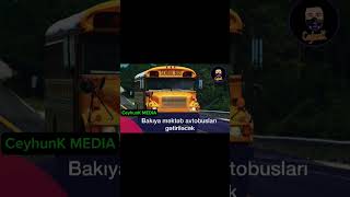 Məktəb avtobusları gətiriləcək