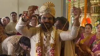 Hero Kiran Abbavaram Marriage Video | Rahasya Gorak | TFPC