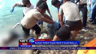 Sesosok Jasad Laki-laki Ditemukan Mengapung Beserta Koper Berisi Batu - NET24