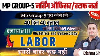 Mp Group 5 Nursing Class-18 | OBG | Labor | Labor in Obg | Nursing Classes