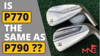 Is It The Same Iron? TaylorMade P770 Iron VS TaylorMade P790 Iron