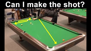 Can I make the shot? Efren Reyes 9ball Kick Shot, Day 4