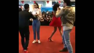 Sidharth malhotra dance with local girl for promotion of aiyaary film Sidharth malhotra dance with local girl for promotion of aiyaary film