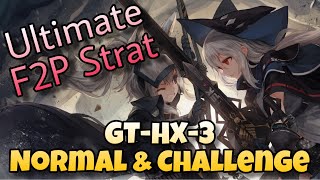 [Arknights] GT-HX-3 Beginners Guide F2P Team (Normal \u0026 Challenge)