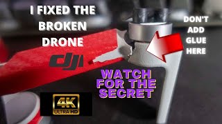 DJI MINI 2| WATCH THE SECRET HOW TO FIX THE CRASHED DRONE