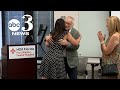 Man celebrates recovery with Florida hospital staff who helped him walk again