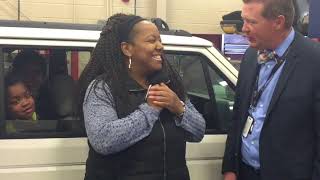 LCHS students refurbish car for woman