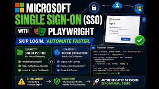 Bypass Microsoft SSO & MFA in Playwright! (Edge Profile Tutorial)