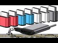 Micro USB to USB C Adapter,(8-Packs)Aluminum USB Type C Adapter Convert Connector with Keychain Cha