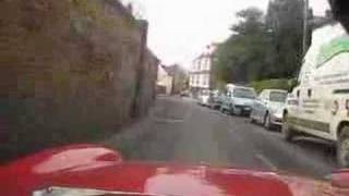 Triumph Spitrfire driving in Kent