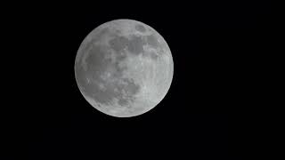 032　　17時50分　満月　Full Moon　ビーバームーン　「半影月食」　2020　11.30