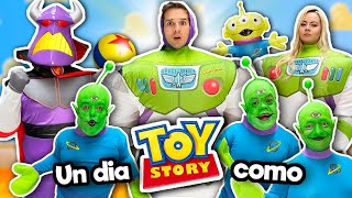 Un dia como los personajes de BUZZ LIGHTYEAR !! / TOY STORY / Memo Aponte