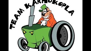 Tractor pulling team Karhukopla 2015