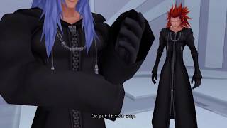 Kingdom Hearts 358/2 Days Theater Mode Scene #081- Axel and Saix