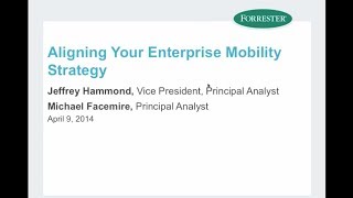 Aligning Your Enterprise Mobility Strategy