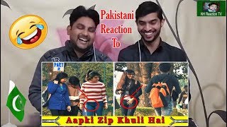 Pak Reaction To l Aap Ki ZIP Khuli Hai Part 2  Prank In India 2020 -- FUNDAY PRANKS l NH Reaction Tv