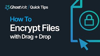 Drag Drop File Encryption