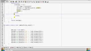 Simple JAVA Program for Binary to Decimal conversion